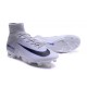 Chaussures Football Mercurial Superfly V FG 2016 Crampons pour Homme Gris Blanc Noir