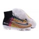 Chaussures Football Mercurial Superfly V FG 2016 Crampons pour Homme Rose Blanc Noir Orange Volt