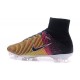 Chaussures Football Mercurial Superfly V FG 2016 Crampons pour Homme Rose Blanc Noir Orange Volt