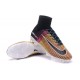 Chaussures Football Mercurial Superfly V FG 2016 Crampons pour Homme Rose Blanc Noir Orange Volt