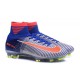 Chaussures Football Mercurial Superfly V FG 2016 Crampons pour Homme 2016 Rio Bleu Blanc Orange