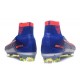 Chaussures Football Mercurial Superfly V FG 2016 Crampons pour Homme 2016 Rio Bleu Blanc Orange