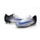 Chaussures pour hommes - Nike Mercurial Vapor 11 FG Crampons de Football Blanc Bleu Noir