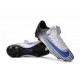 Chaussures pour hommes - Nike Mercurial Vapor 11 FG Crampons de Football Blanc Bleu Noir