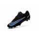 Chaussures pour hommes - Nike Mercurial Vapor 11 FG Crampons de Football Noir Bleu