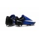 Chaussures pour hommes - Nike Mercurial Vapor 11 FG Crampons de Football Bleu Blanc Noir