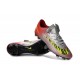 Chaussures pour hommes - Nike Mercurial Vapor 11 FG Crampons de Football Argent Rouge Jaune