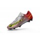 Chaussures pour hommes - Nike Mercurial Vapor 11 FG Crampons de Football Argent Rouge Jaune