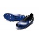 Nouvelle Crampons Nike Magista Opus II FG Bleu Noir Blanc
