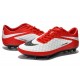 Pas Cher Crampons Nike Hypervenom Phantom FG Blanc Rouge Noir