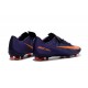 2016 Nike Mercurial Vapor 11 FG Crampons de Football pour Hommes Violet Orange