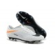 2014/2015 Nike Hypervenom Phantom FG Homme Blanc Orange Noir