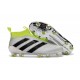 2016 Adidas Ace16+ Purecontrol FG/AG Chaussures de Football Argent Noir Jaune