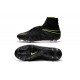 Nouvelles chaussures Nike HyperVenom Phantom II FG Football Crampons Noir Volt