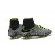 Hommes Nike HyperVenom Phantom II FG Chaussures de football ACC Platine Noir Vert