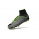 Hommes Nike HyperVenom Phantom II FG Chaussures de football ACC Platine Noir Vert