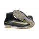 Chaussures Football Mercurial Superfly V FG 2016 Crampons pour Homme CR7 Argenté Noir Volt