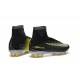 Chaussures Football Mercurial Superfly V FG 2016 Crampons pour Homme CR7 Argenté Noir Volt