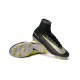 Chaussures Football Mercurial Superfly V FG 2016 Crampons pour Homme CR7 Argenté Noir Volt