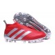 2016 Adidas Ace16+ Purecontrol FG/AG Chaussures de Football Rouge Argenté