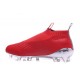 2016 Adidas Ace16+ Purecontrol FG/AG Chaussures de Football Rouge Argenté