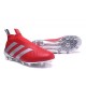 2016 Adidas Ace16+ Purecontrol FG/AG Chaussures de Football Rouge Argenté