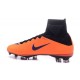 Chaussures Football Mercurial Superfly V FG 2016 Crampons pour Homme Orange Noir Violet