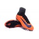 Chaussures Football Mercurial Superfly V FG 2016 Crampons pour Homme Orange Noir Violet