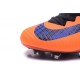 Chaussures Football Mercurial Superfly V FG 2016 Crampons pour Homme Orange Noir Violet