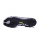 Chaussures Football Mercurial Superfly V FG 2016 Crampons pour Homme Noir Blanc Jaune