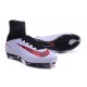 Chaussures Football Mercurial Superfly V FG 2016 Crampons pour Homme Noir Blanc Rouge