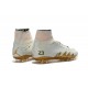 Hommes Nike HyperVenom Phantom II FG Chaussures de football ACC Neymar x Jordan Blanc Or