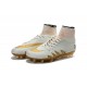 Hommes Nike HyperVenom Phantom II FG Chaussures de football ACC Neymar x Jordan Blanc Or