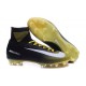 Chaussures Football Mercurial Superfly V FG 2016 Crampons pour Homme Jaune Blanc Noir