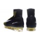 Chaussures Football Mercurial Superfly V FG 2016 Crampons pour Homme Jaune Blanc Noir