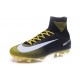 Chaussures Football Mercurial Superfly V FG 2016 Crampons pour Homme Jaune Blanc Noir