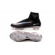 Chaussures Football Mercurial Superfly V FG 2016 Crampons pour Homme Noir Argent