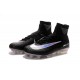 Chaussures Football Mercurial Superfly V FG 2016 Crampons pour Homme Noir Argent