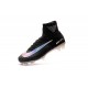 Chaussures Football Mercurial Superfly V FG 2016 Crampons pour Homme Noir Argent