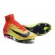 Chaussures Football Mercurial Superfly V FG 2016 Crampons pour Homme Rouge Volt Noir