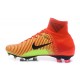 Chaussures Football Mercurial Superfly V FG 2016 Crampons pour Homme Rouge Volt Noir