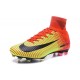 Chaussures Football Mercurial Superfly V FG 2016 Crampons pour Homme Rouge Volt Noir