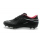 2014/2015 Chaussure de Football Nike Hypervenom Phantom FG Noir Rouge