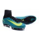 2016 Nouveau Chaussures de Football Mercurial Superfly V FG Vert Jaune Noir