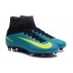 2016 Nouveau Chaussures de Football Mercurial Superfly V FG Vert Jaune Noir