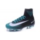 2016 Nouveau Chaussures de Football Mercurial Superfly V FG Noir Bleu Blanc