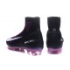 2016 Nouveau Chaussures de Football Mercurial Superfly V FG Noir Violet Blanc