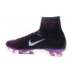 2016 Nouveau Chaussures de Football Mercurial Superfly V FG Noir Violet Blanc