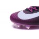 2016 Nouveau Chaussures de Football Mercurial Superfly V FG Noir Violet Blanc