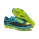 Coupe du Monde 2014 Crampons Nike Hypervenom Phantom FG Bleu Noir Jaune Pack de Réflexion